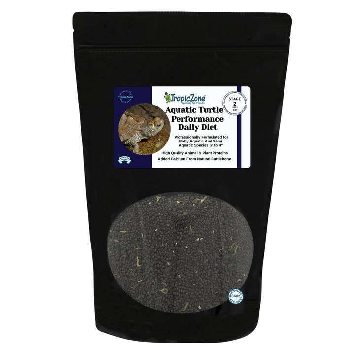 TropicZone - Wholesale Pet Supplement - Not Cat/Dog - TropicZone Aquatic Turtle Diet Stage-2 Baby Formula3
