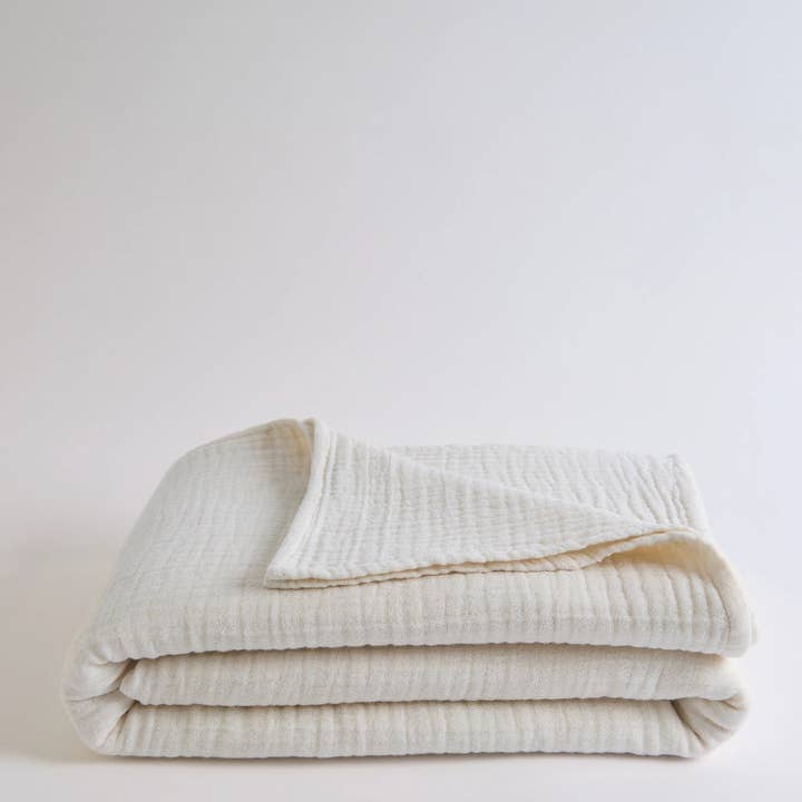 LILA N BERRY - Wholesale Throw Blanket - Summer Blanket Naturel1