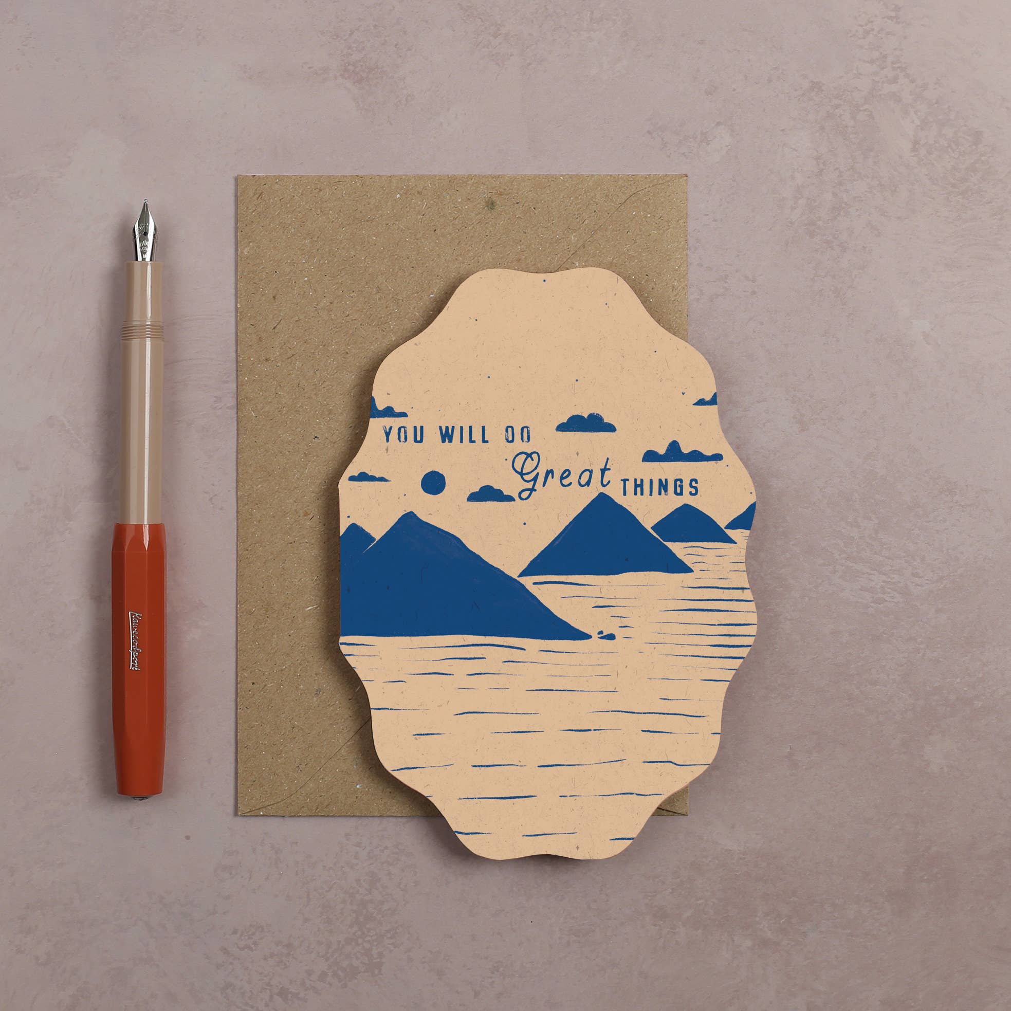 I am Roxanne - Wholesale Congratulations Card - Great Things Mountain Card | Good Luck Cards | Congrats Card2