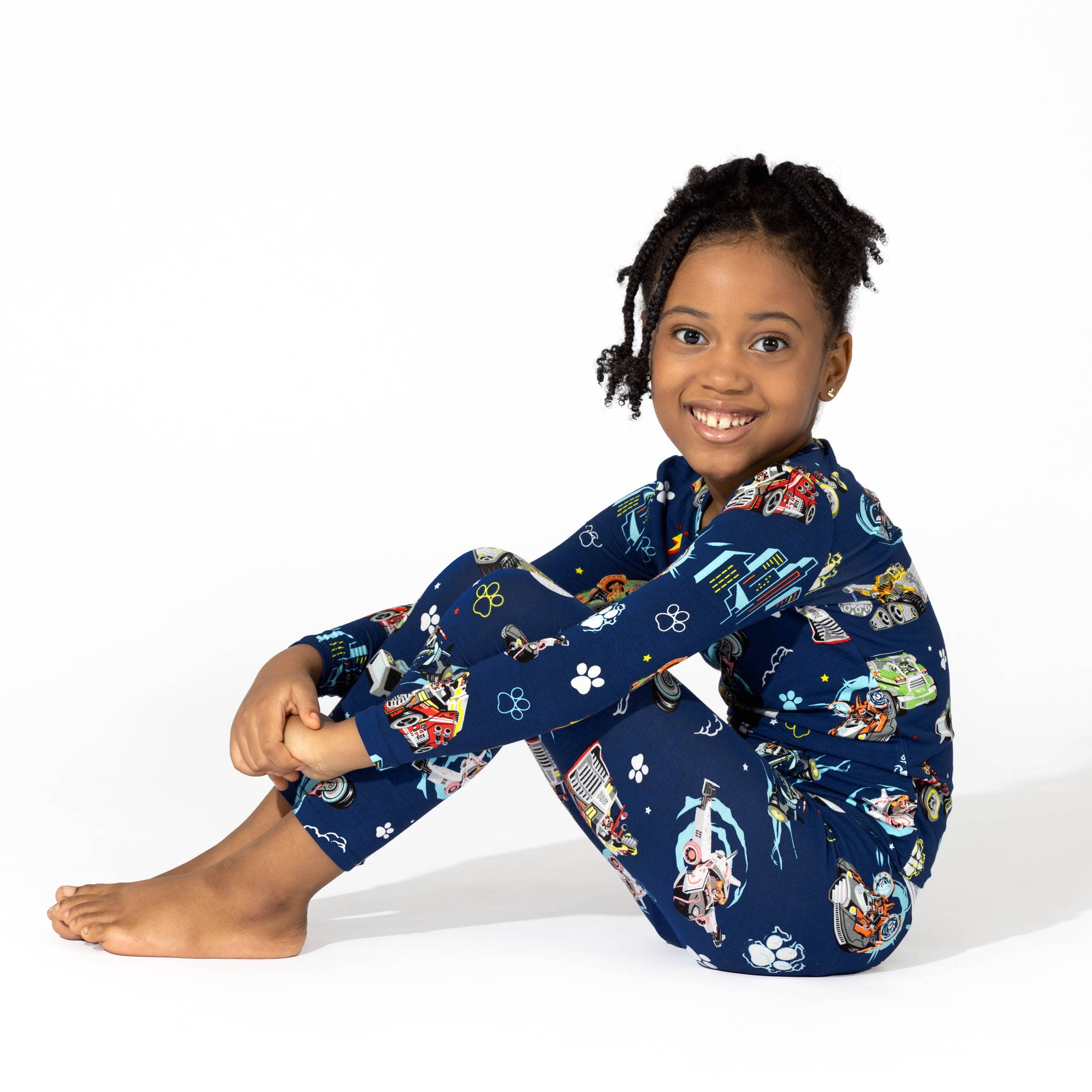 Bellabu Bear – wholesale Pyjamasset - Barn – PAW Patrol Mighty Vehicles Bambu Pyjamas för barn5