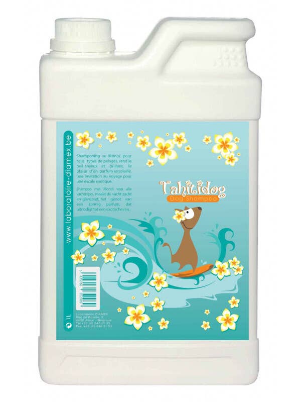 k'wouaff - Wholesale Pet Shampoo - Dog - Tahiti dog shampoo with Monoi scent - DIAMEX2