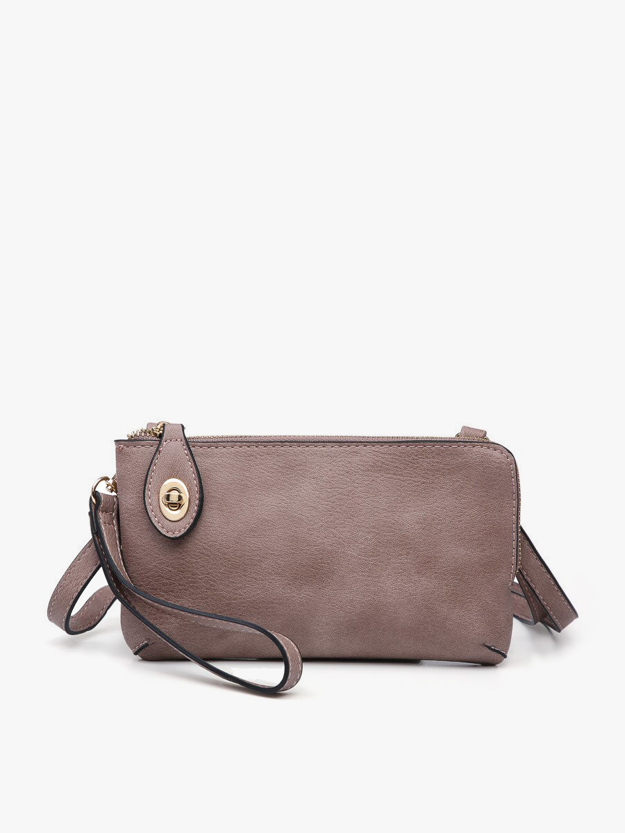 Jen & Co. – bolsa tiracolo - Mulher por atacado – M1818 Kendall Crossbody/pulseira com fecho de torção51