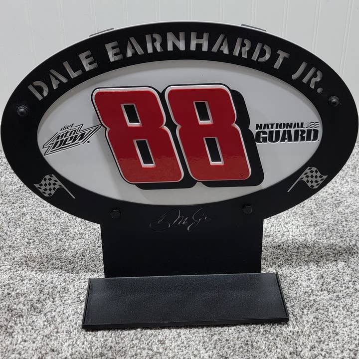 Premier Metal Art - Wholesale Sign - Dale Earnhardt Jr. #88 Oval 3D Premier Metal Diecast Display10