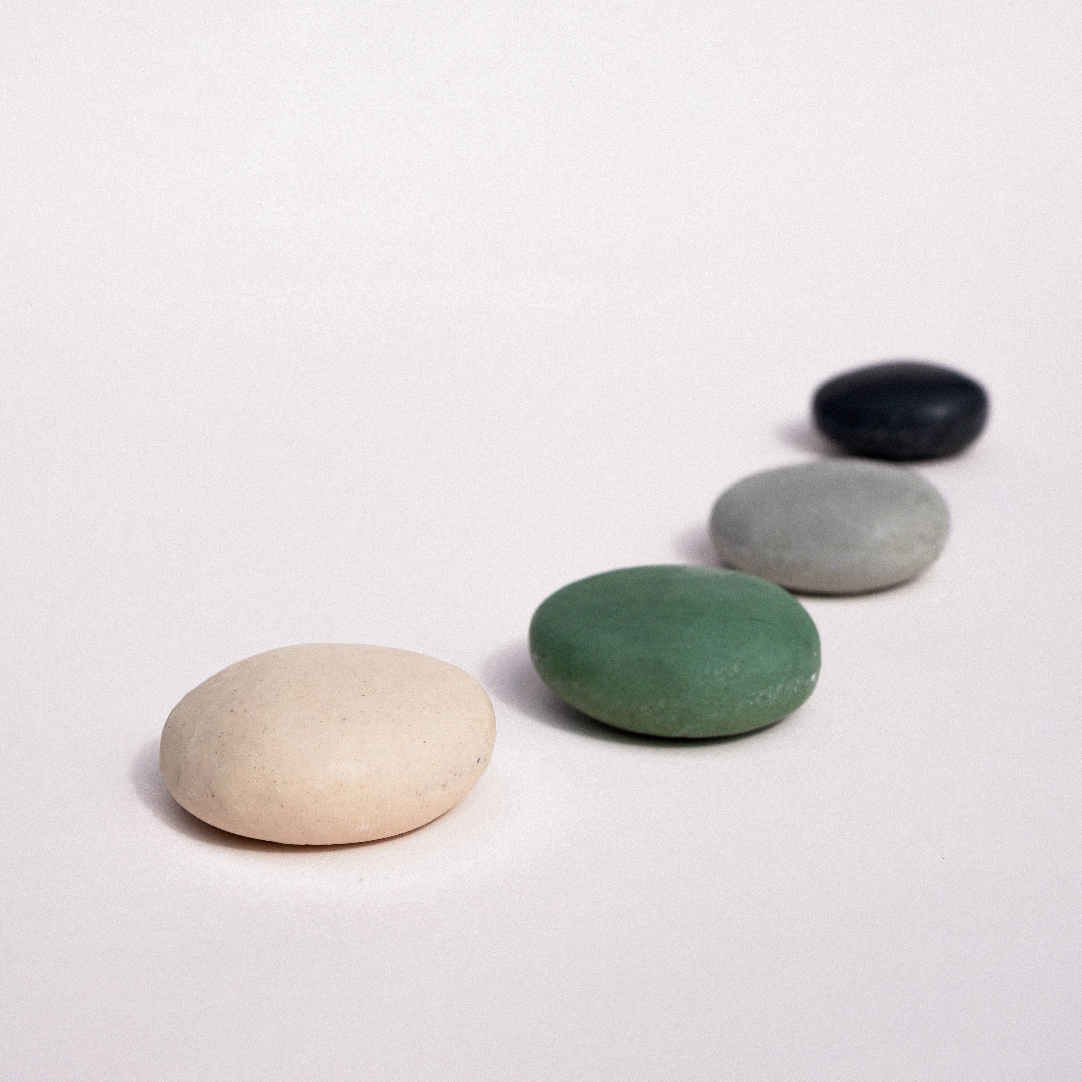 Hana Blossom – wholesale Bar Soap – Assorted 4 Handmade Pebble Soaps3