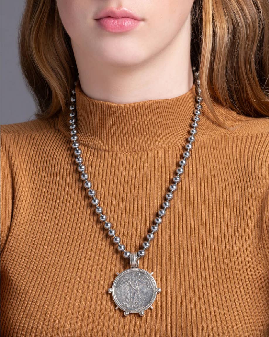 Yochi NY - Wholesale Pendant/Charm Necklace - Avo