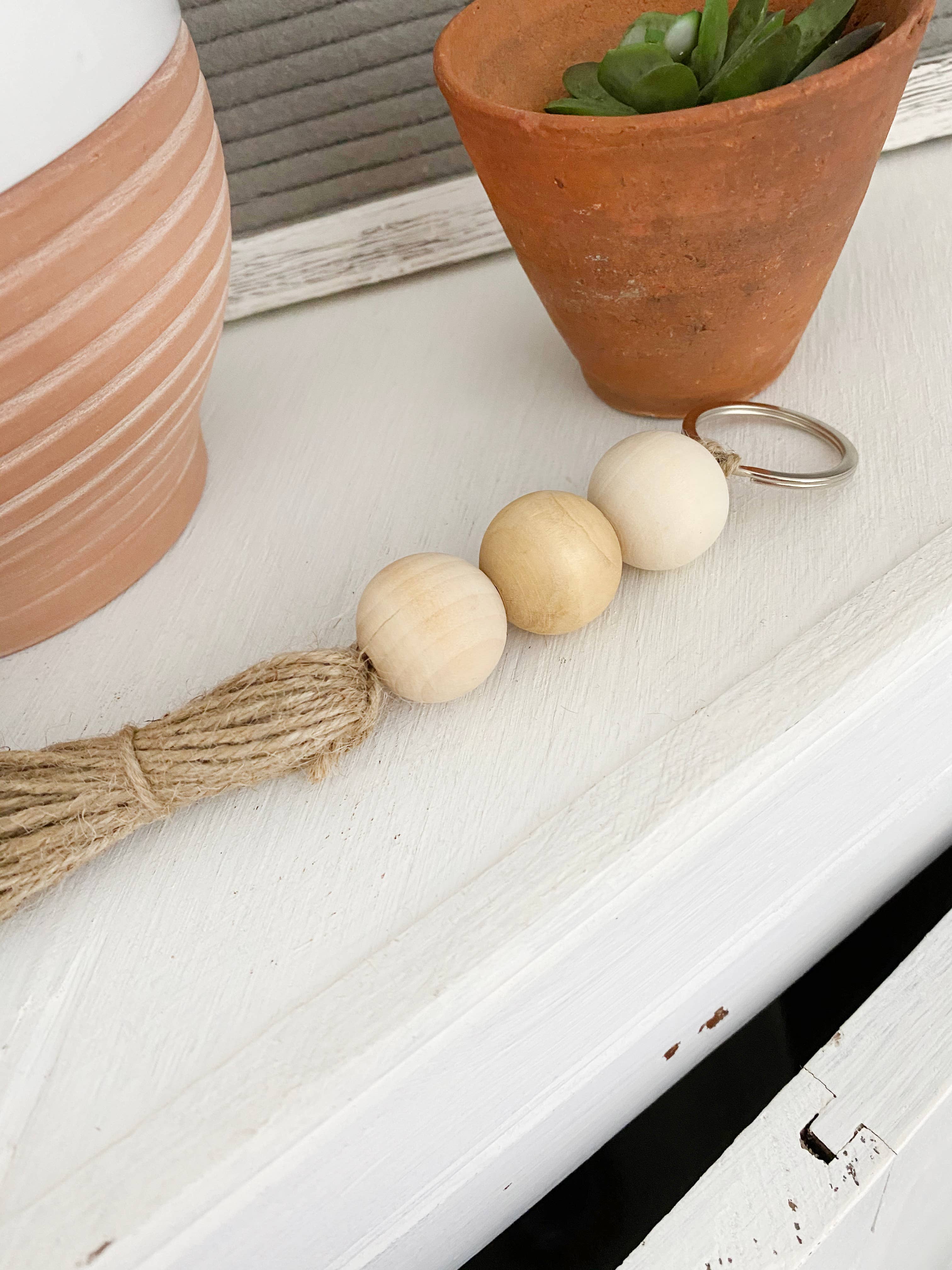 Simply Styled Art - Vente Porte-clés – femme - Porte-clés Boho avec pompon16