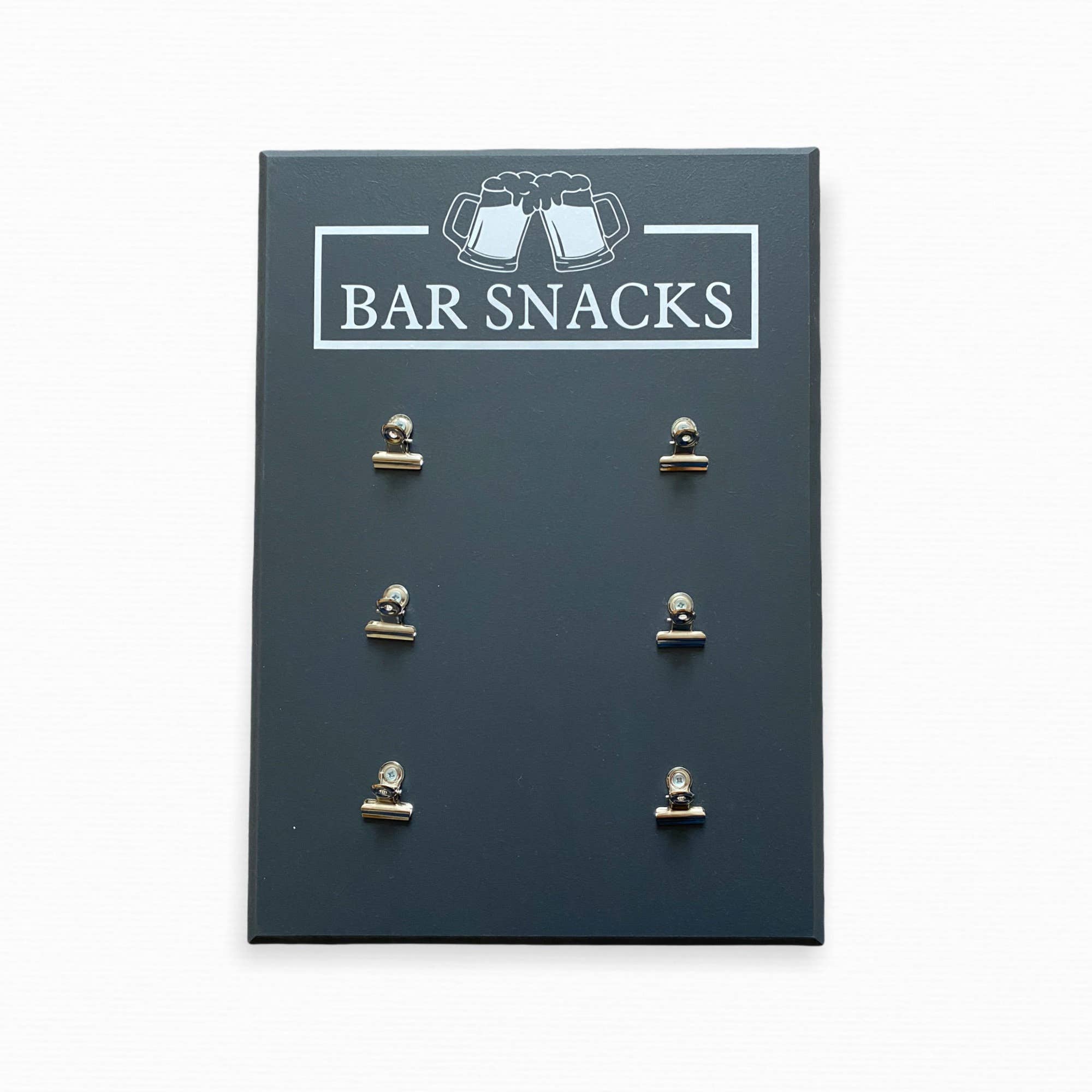 BoozyWoo's – wholesale Sign – Customisable Bar Snacks Display | Bar Snacks Sign |1