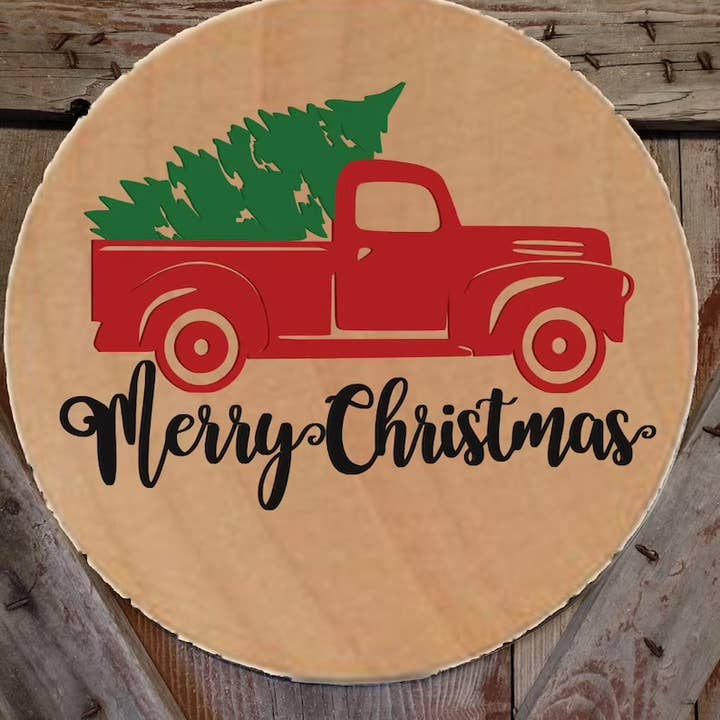 Hope and Houseplants - Wholesale Door Hanger - Christmas Door Hangers - Christmas Sign - Door Hanger - Christmas Outside Decor