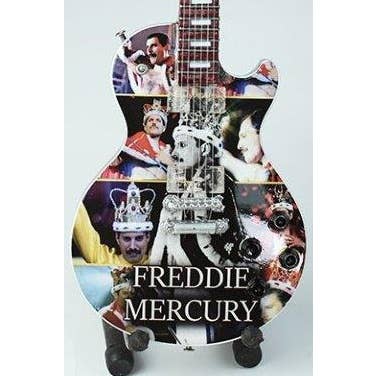 Ocean Peak Australia and New Zealand Pty Ltd - Wholesale Decorative Tabletop Object - Miniature guitar Freddie Mercury Queen1