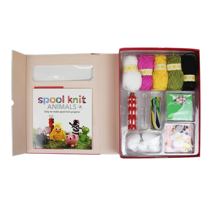 SpiceBox Product Development LTD - Wholesale DIY Craft Kit - Kids - Make & Play Spool Knit Animals1