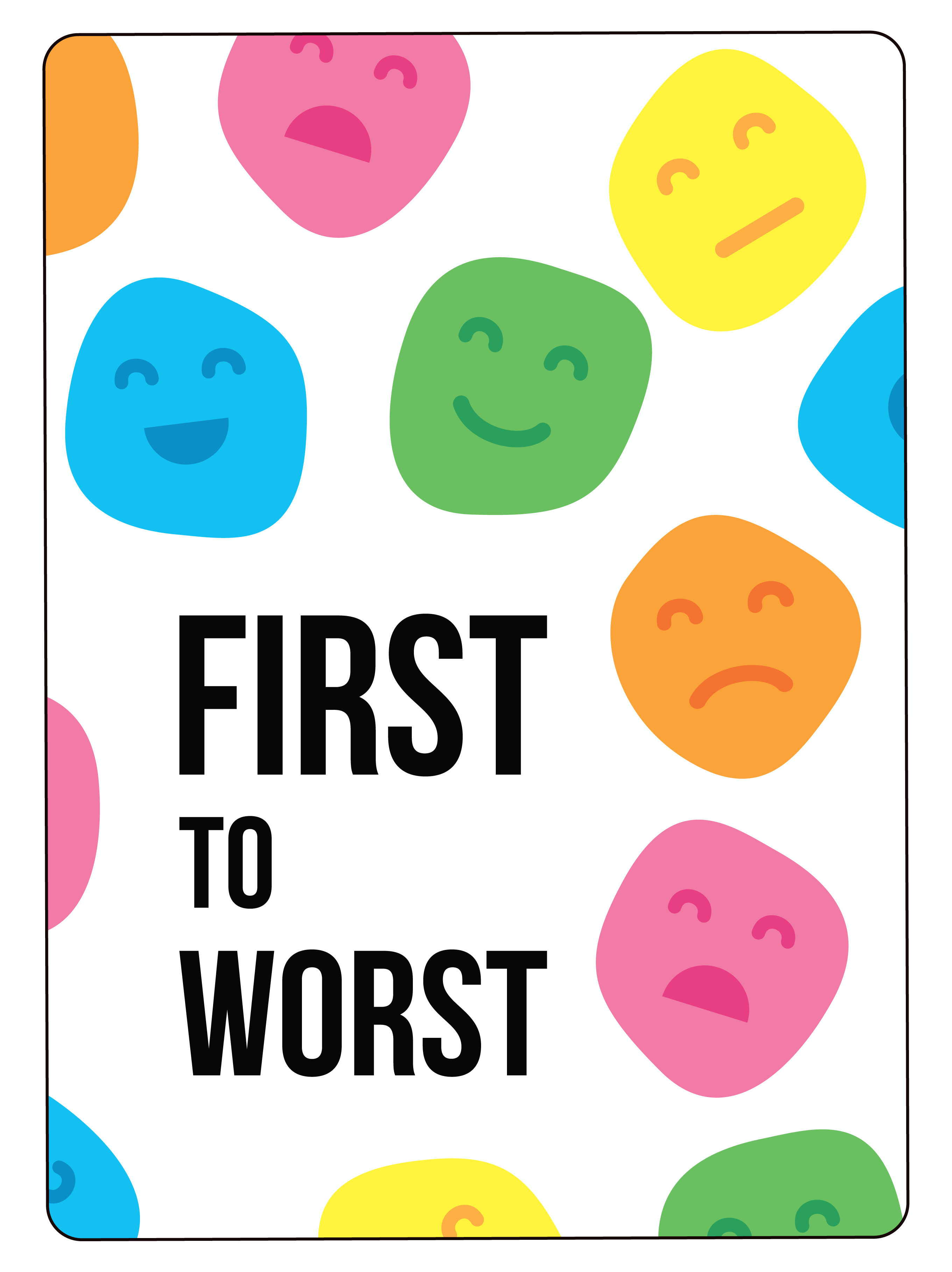 Dyce Games - Wholesale Card Game - FIRST TO WORST Jeu de société - ÉDITION QUÉBECOISE1