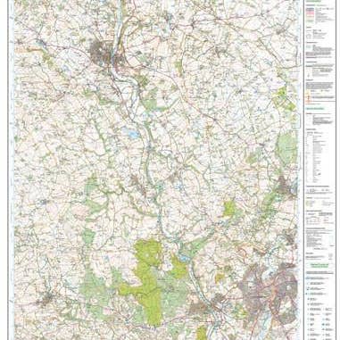Mappa di Kidderminster Wyre Forest Explorer - Ordnance Survey per la vendita all'ingrosso da parte di Map Marketing Limited