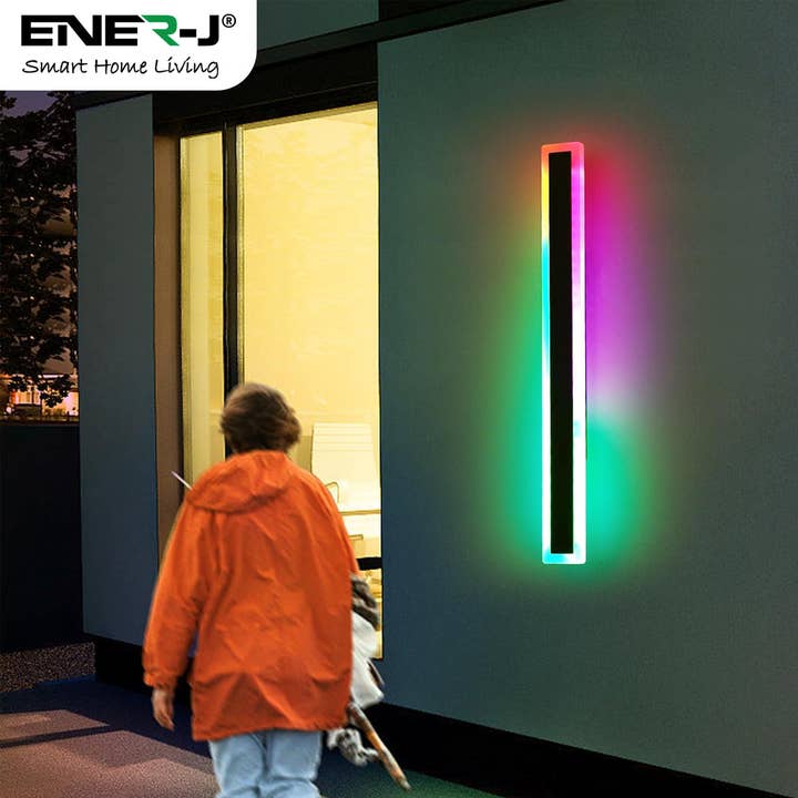 ENER-J - Wholesale Outdoor/Lawn Light - Outdoor Acrylic Wall Lights 12W Waterproof IP65 RGB3