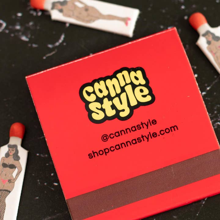 Canna Style - Wholesale Matches - BURLESQUE MATCHBOOK