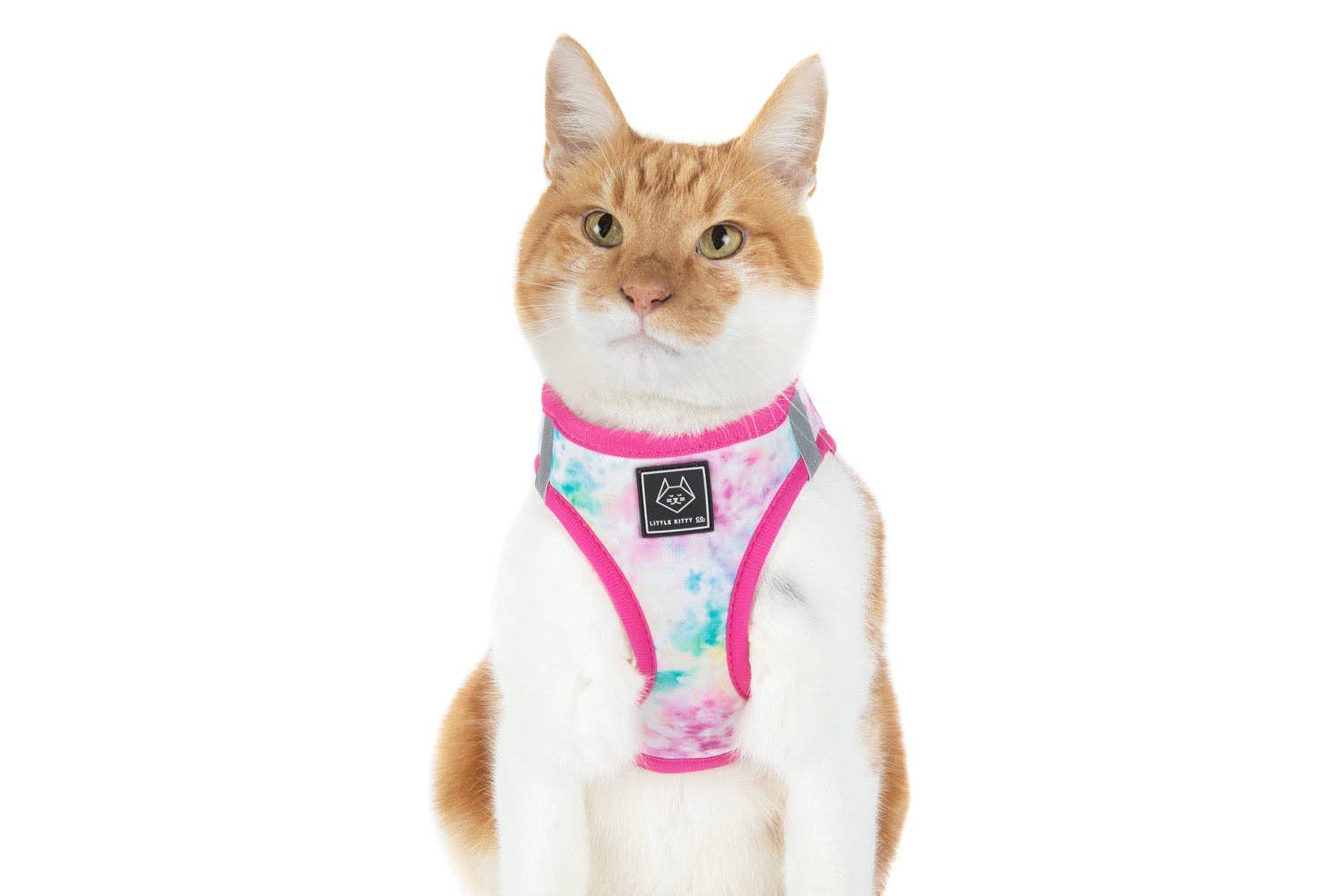 Little Kitty Co. - Wholesale Pet Harness - Cat - CAT STEP IN HARNESS: Cotton Candy3