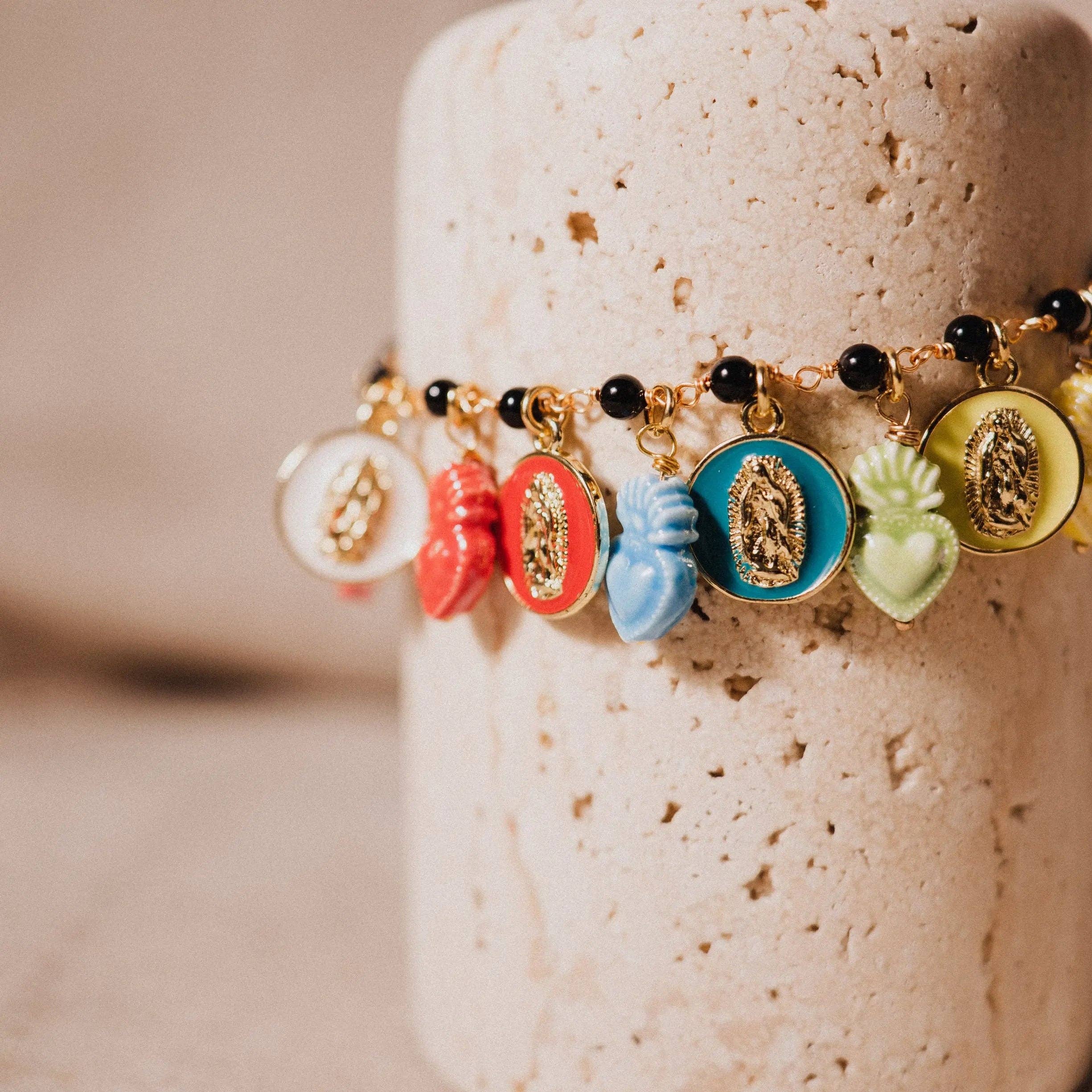 PHOEBE´S - Wholesale Pendant/Charm Necklace - Catholic Jewelry: Colorful Catholic Amulets for Devotion3