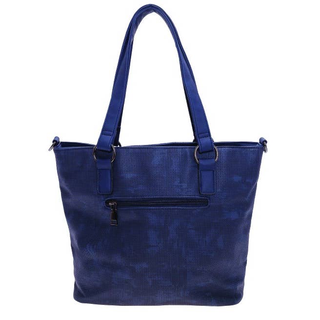 Bernardo Bossi - Wholesale Shoulder Bag - Women's - Bernardo Bossi Handbag Bowling Bag “Perforated2