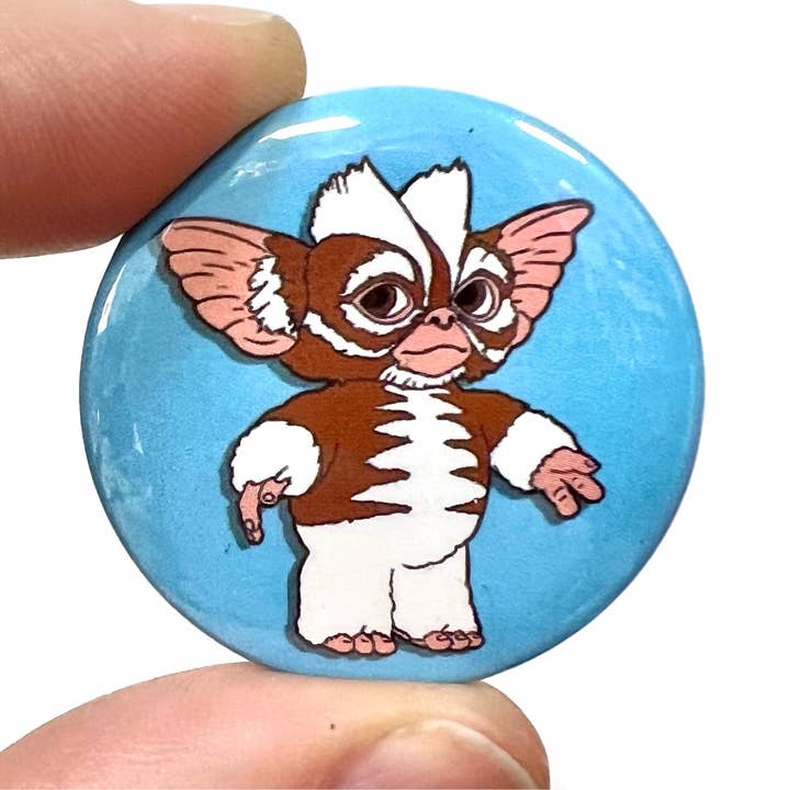 Bite Your Granny - Wholesale Lapel Pin/Button - Punk Mogwai Gremlin Inspired Button Pin Badge