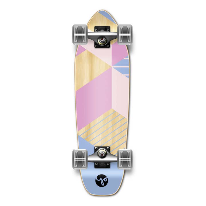 Yocaher Graphic Complete Mini Cruiser - Geometrische Serie für den Großhandel von Yocaher Skateboards