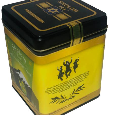 Sholom Tea - Wholesale Loose Tea - Jewish Gifts & Holiday Teas in Attractive Square Tins 35