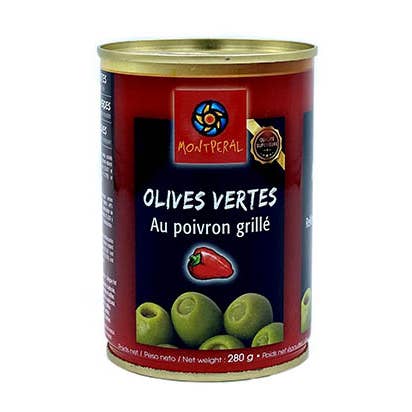 MONTPERAL Green Olive Pepper for wholesale by 123bonbon