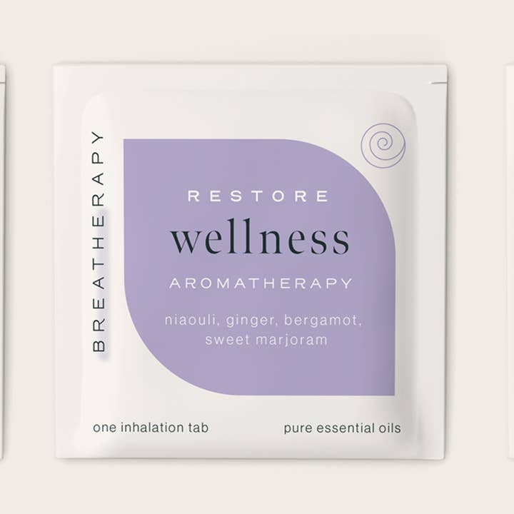 Breatherapy - Wholesale Aromatherapy Inhaler - RESTORE Aromatherapy Inhalation Patches Family11