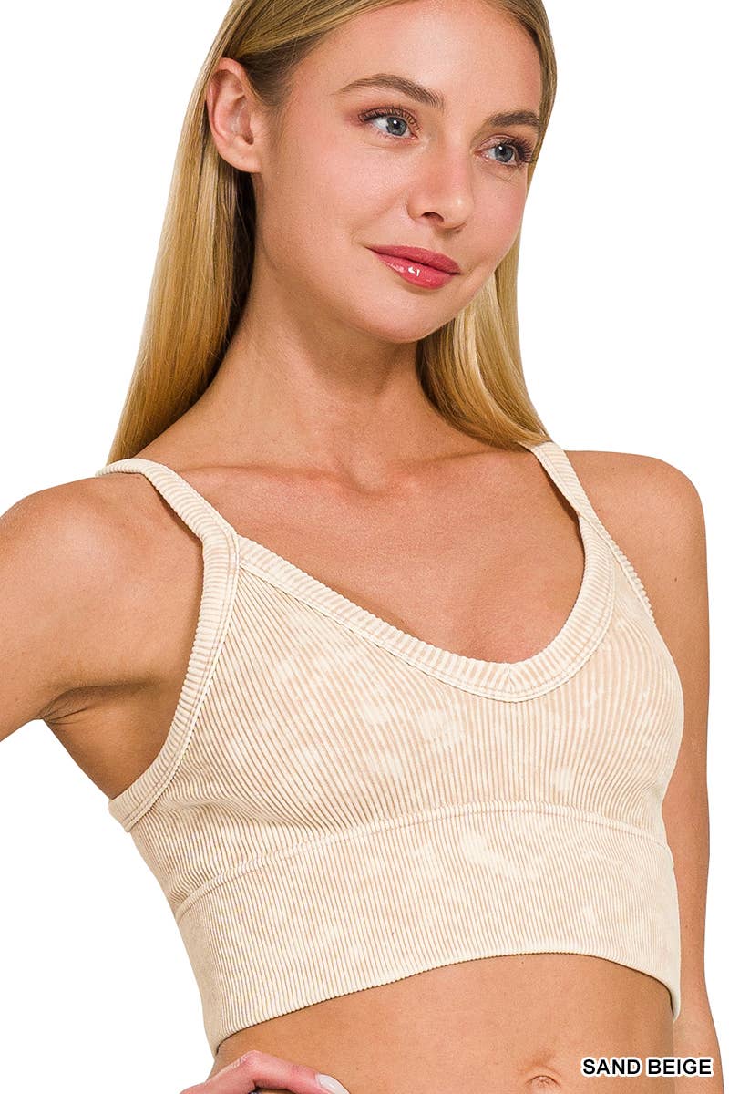 42POPS – wholesale Bralette – Women's – ",,,...Washed Rib Seamless Bra Bralette8