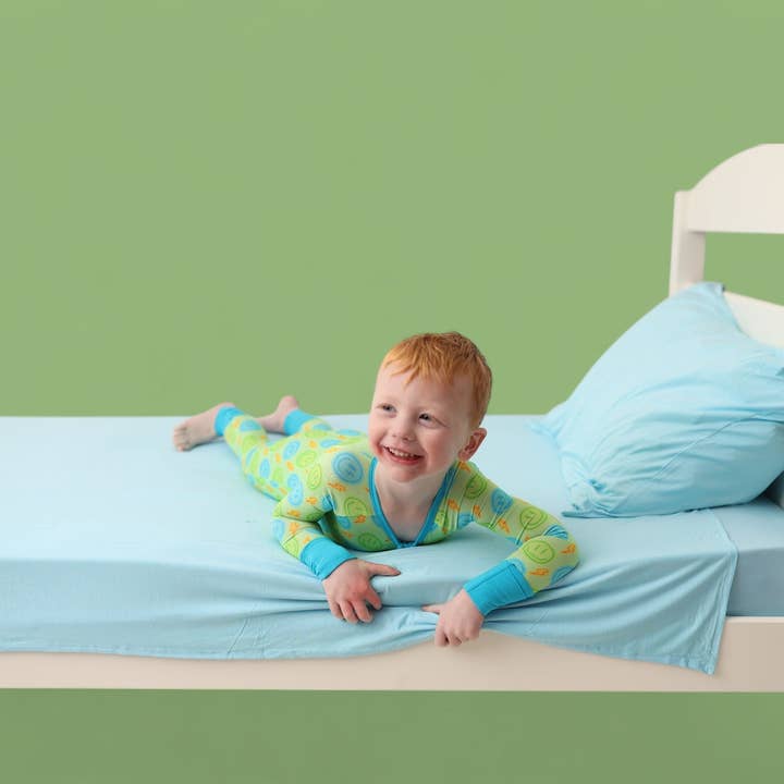 Dream Big Little Co. - Wholesale Sheet Set - AQUA DREAM TWIN SHEET SET