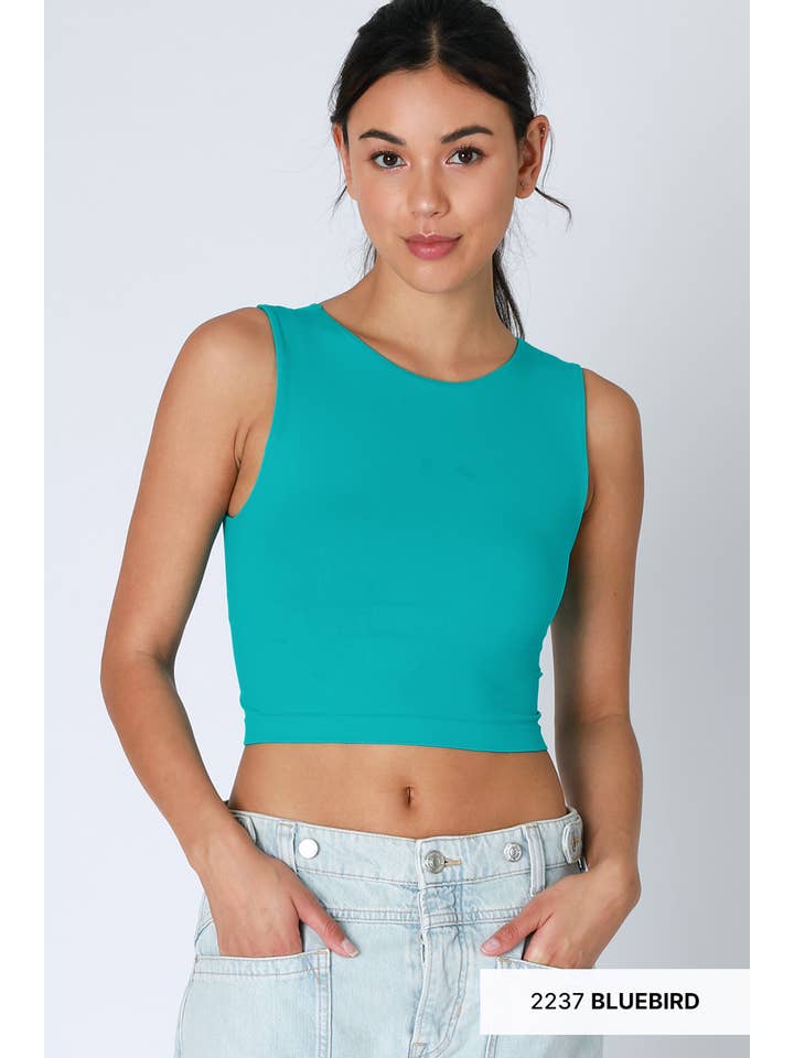 NIKIBIKI - Wholesale Knit Top - Women's - NS8370 - Clean Line Crew Neck Crop Top27