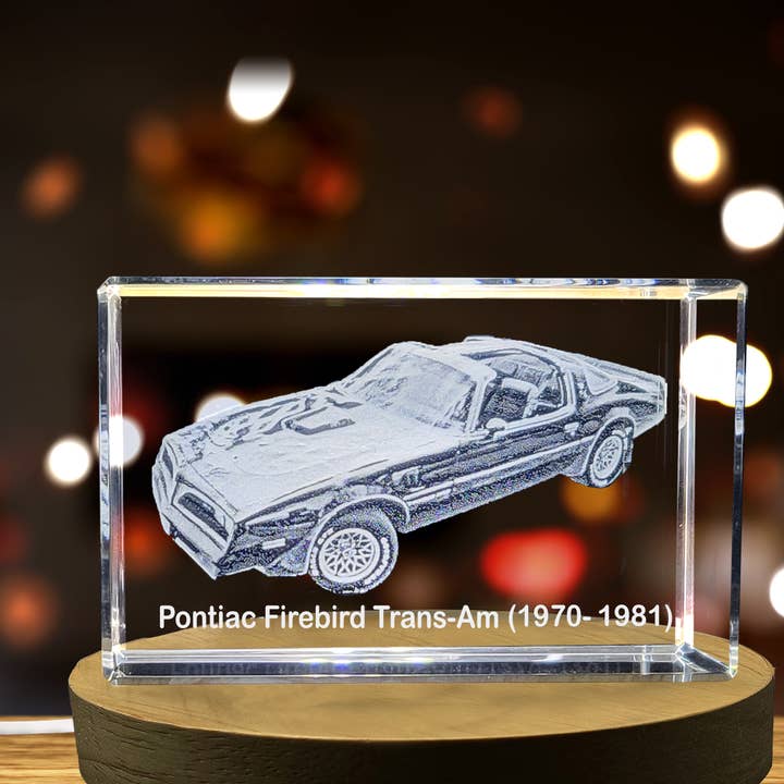 AB Crystal Collection - Wholesale Decorative Figurine - Muscle Car Legend: Pontiac Firebird Trans-Am (1970–1981)2