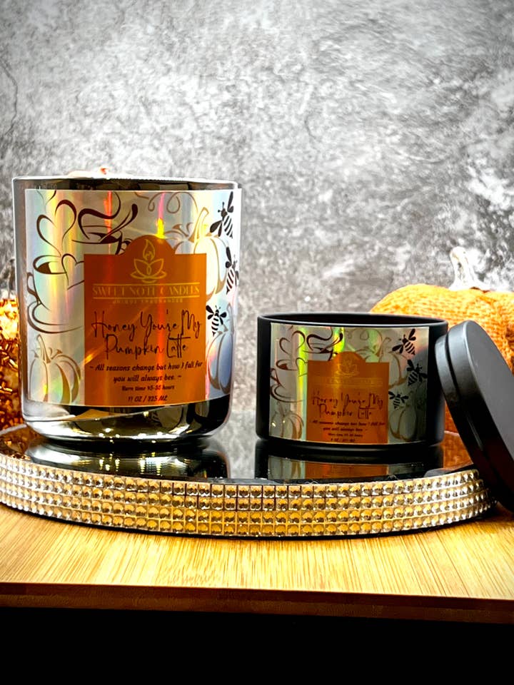 Latte Honey You're My Pumpkin pour la vente par Sweet Note Candles