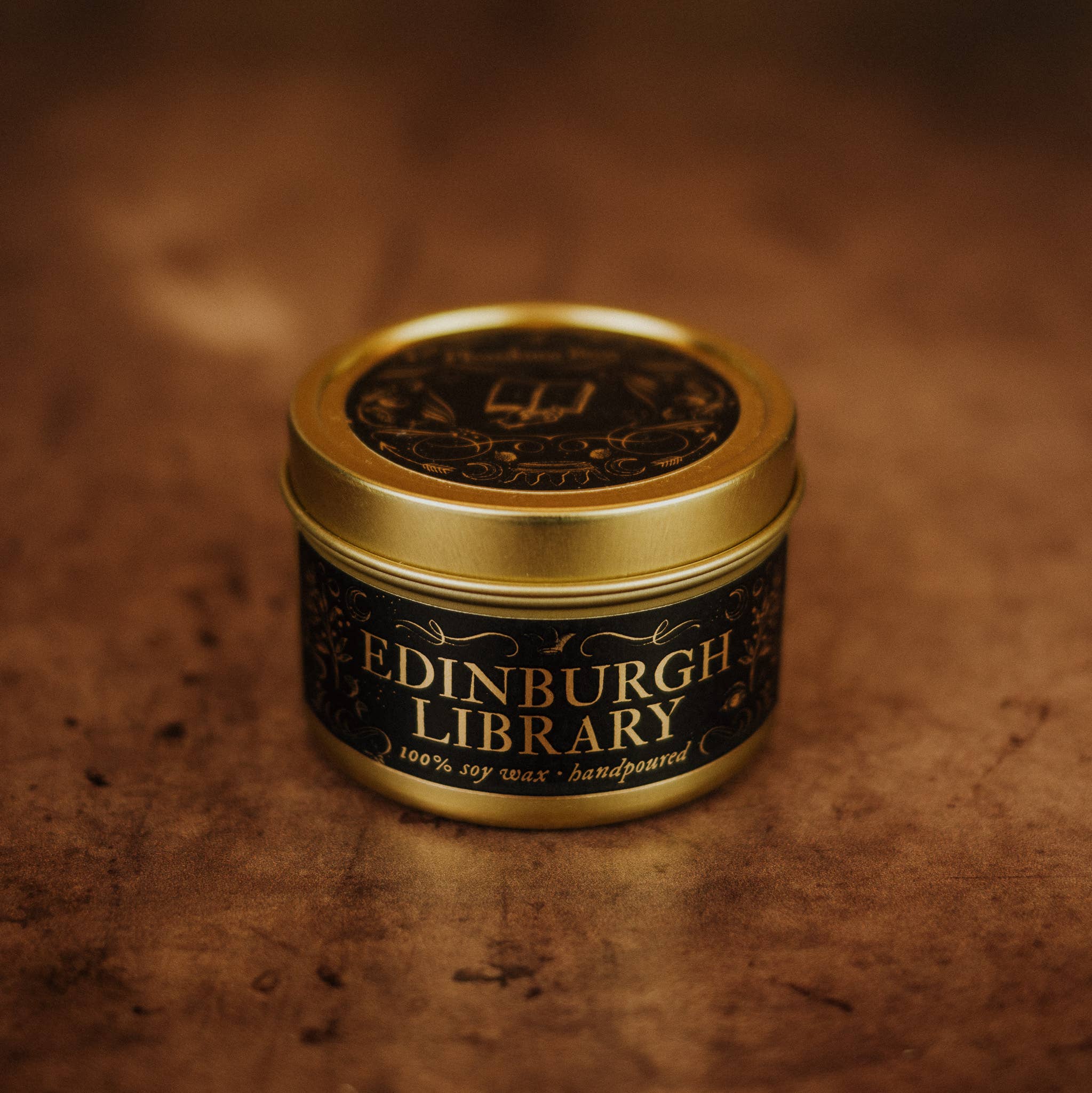 Phantom Row - Wholesale Jar/Filled Candle - Edinburgh Library | Literary & Gothic-Inspired Jar Candle2