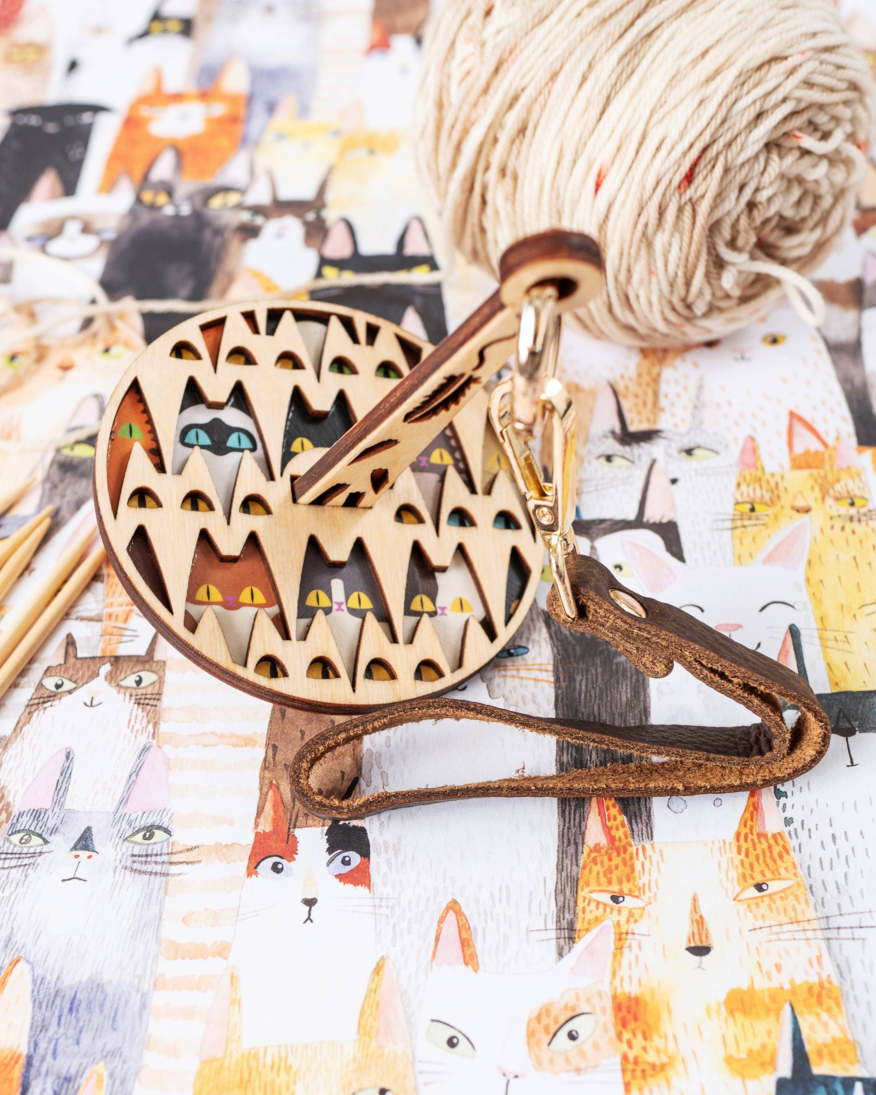 Lemonwood - Wholesale Brei- en haakbenodigdheden - Meowsome Mini Minder voor breien en haken2