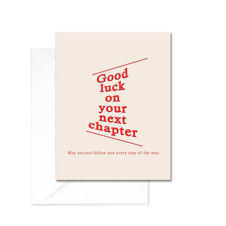 May Success Follow You Greeting Card for wholesale by Leslie Store