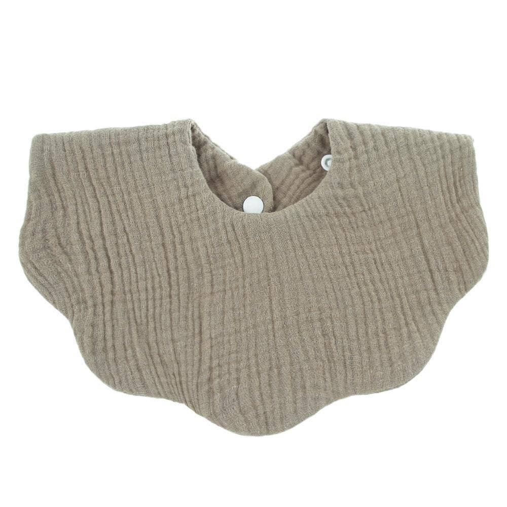 KiddieKickz - Vente Bavoir - bébés - Bavoir en coton uni pour bébé fille et garçon14