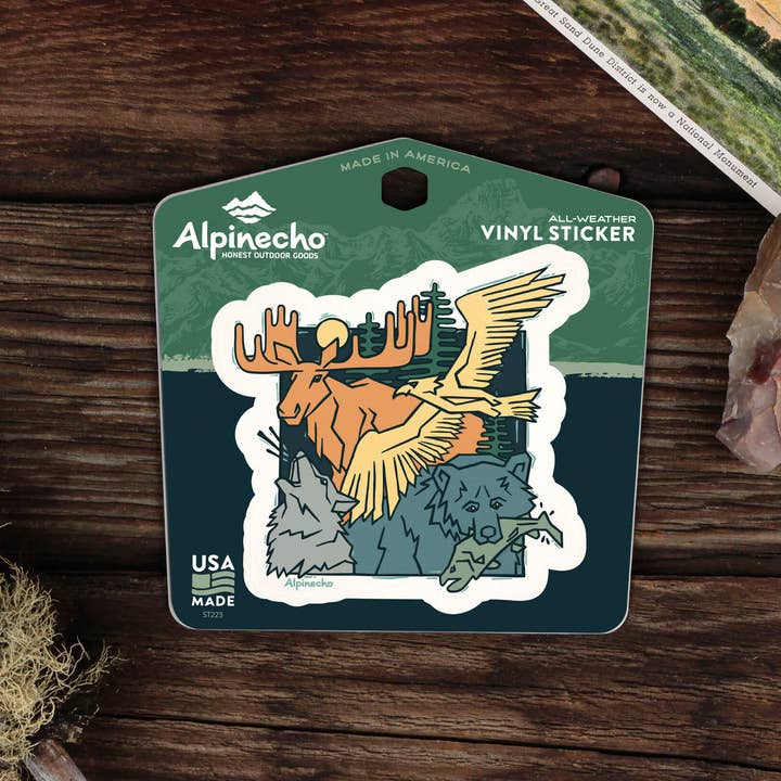 Alpinecho - Wholesale Sticker - Northern Wild Sticker1