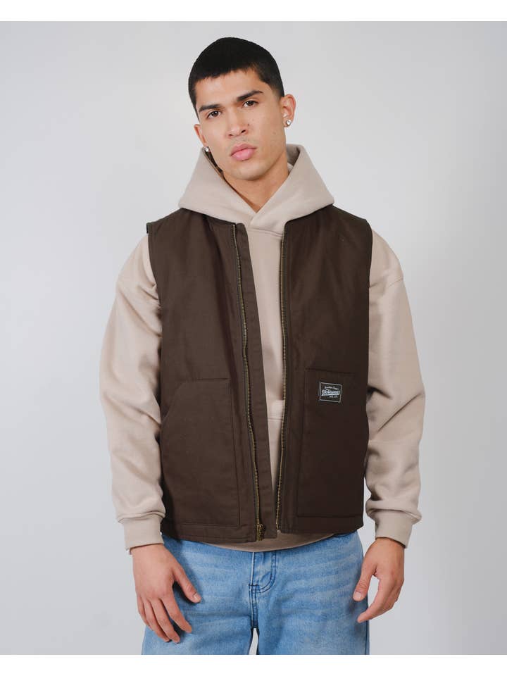 Brooklyn Cloth - Wholesale Outerwear Vest - Men's - Canvas Workwear Vest6