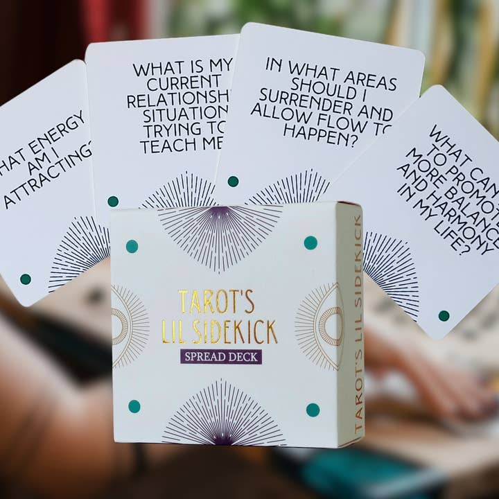 TAROT'S LIL SIDEKICK SPREAD DECK - POUCH NOT INCLUDED for wholesale by Indie Moon