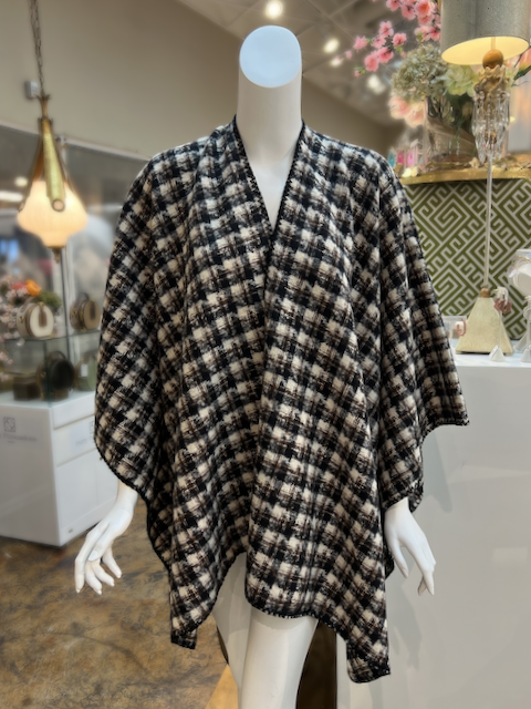 Pretty Persuasions - Wholesale Cape - Women's - CP23130 Molly Ann Ruana Cape1