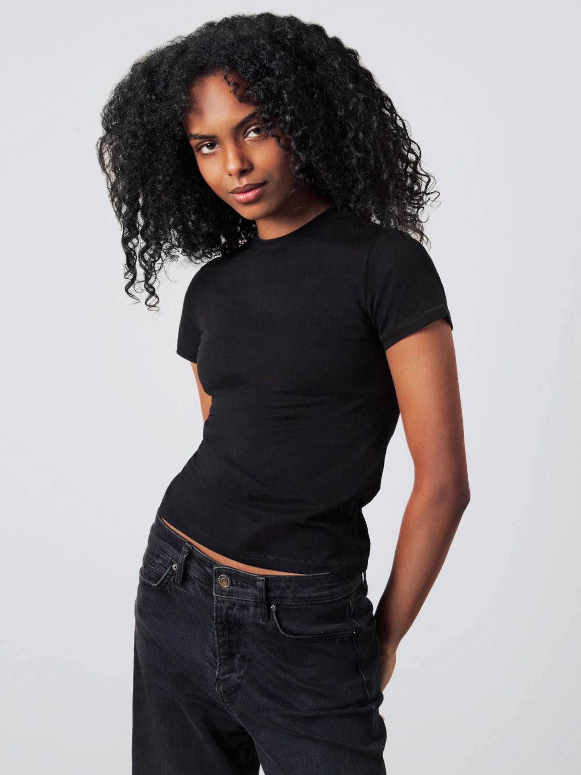 Honest Basics - Wholesale T-Shirt - Women's - Slim Shirt0