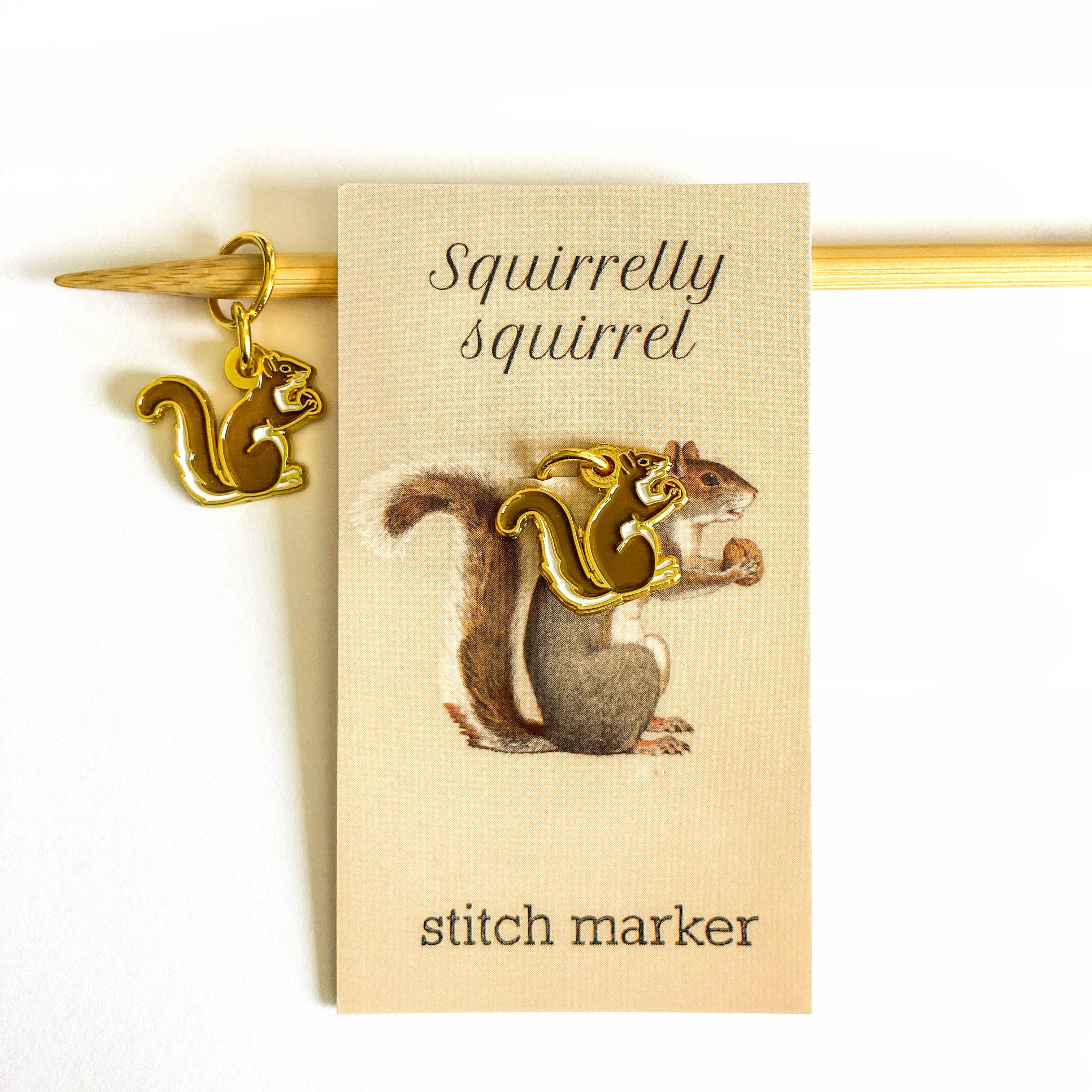 Firefly Notes - Wholesale Knitting/Crochet Supplies - Autumn single stitch marker, Custom Firefly Notes, progress1