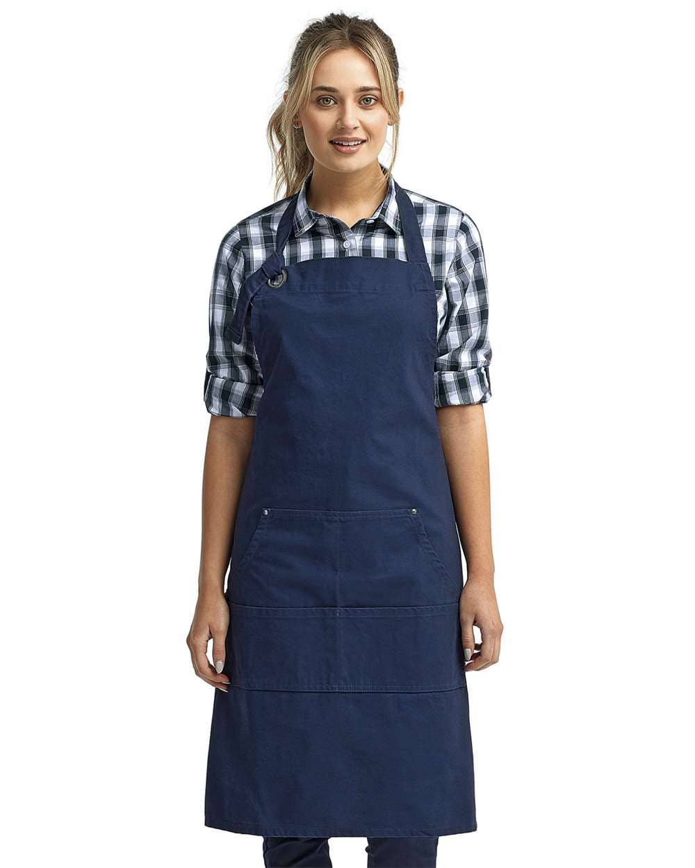 MYES BULK APPAREL - Wholesale Apron - Artisan Heavy Cotton Apron – Adjustable Neck and Multi-Pocke4