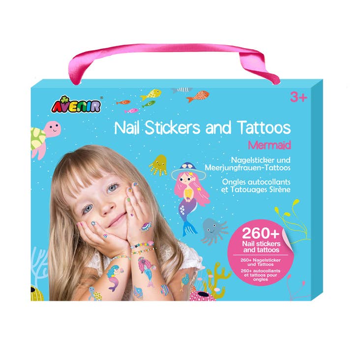 Nail Stickers Mermaid for wholesale by KidAntics