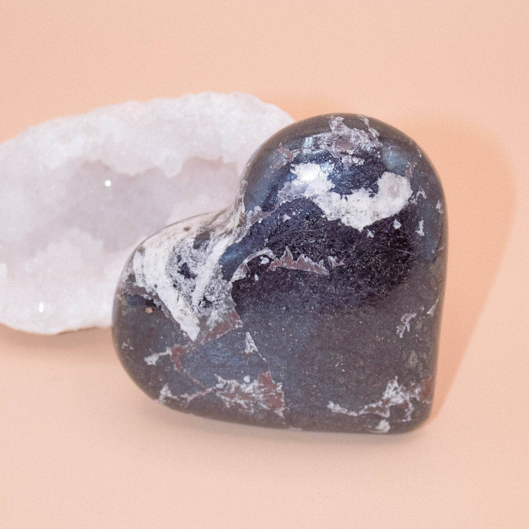 Tiny Rituals - Wholesale Spiritual Stone/Crystal - Rare Covellite Hearts - AAA Premium Quality16