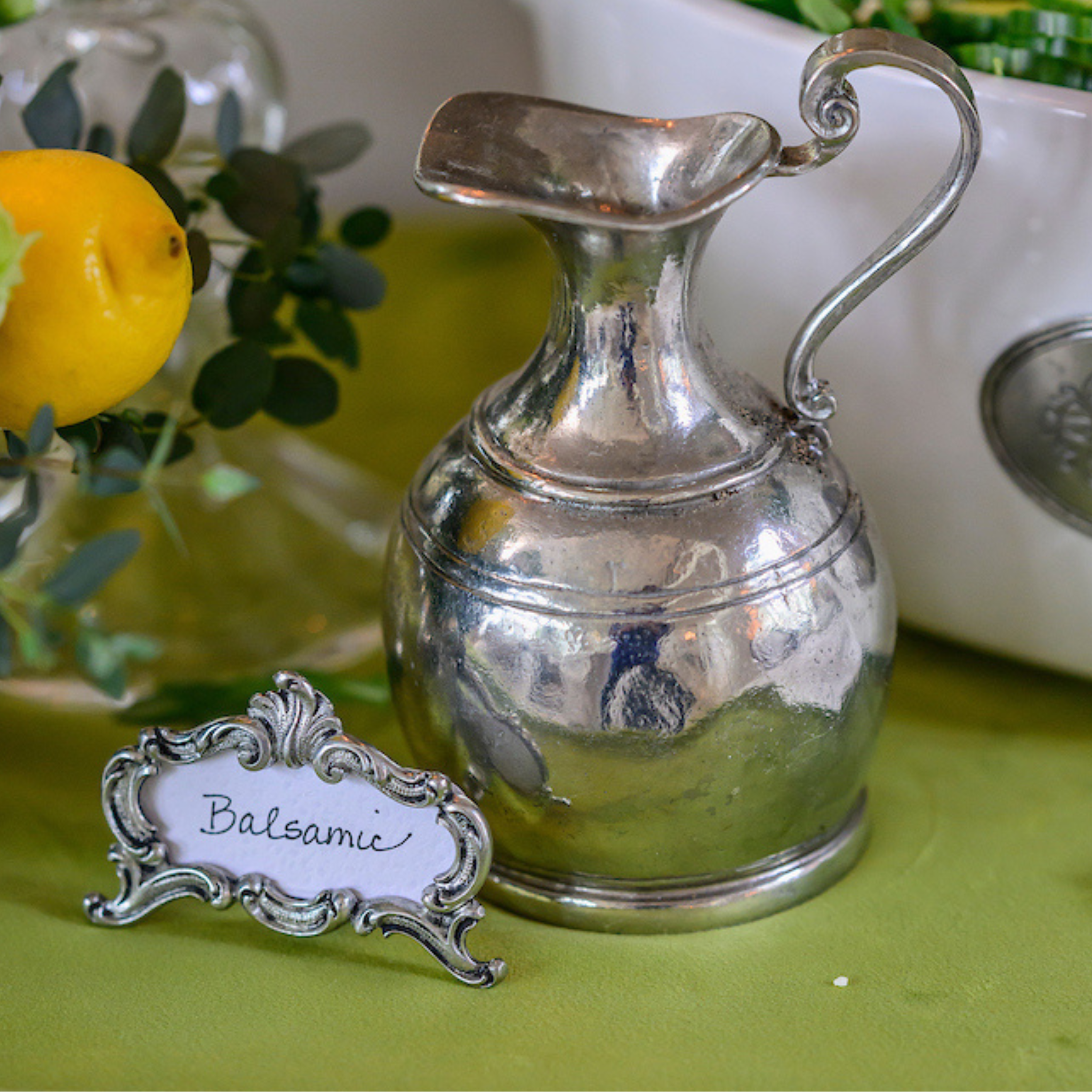 Arte Italica & Crown Linen Designs - Wholesale Pitcher - Peltro Petite Pitcher - New7