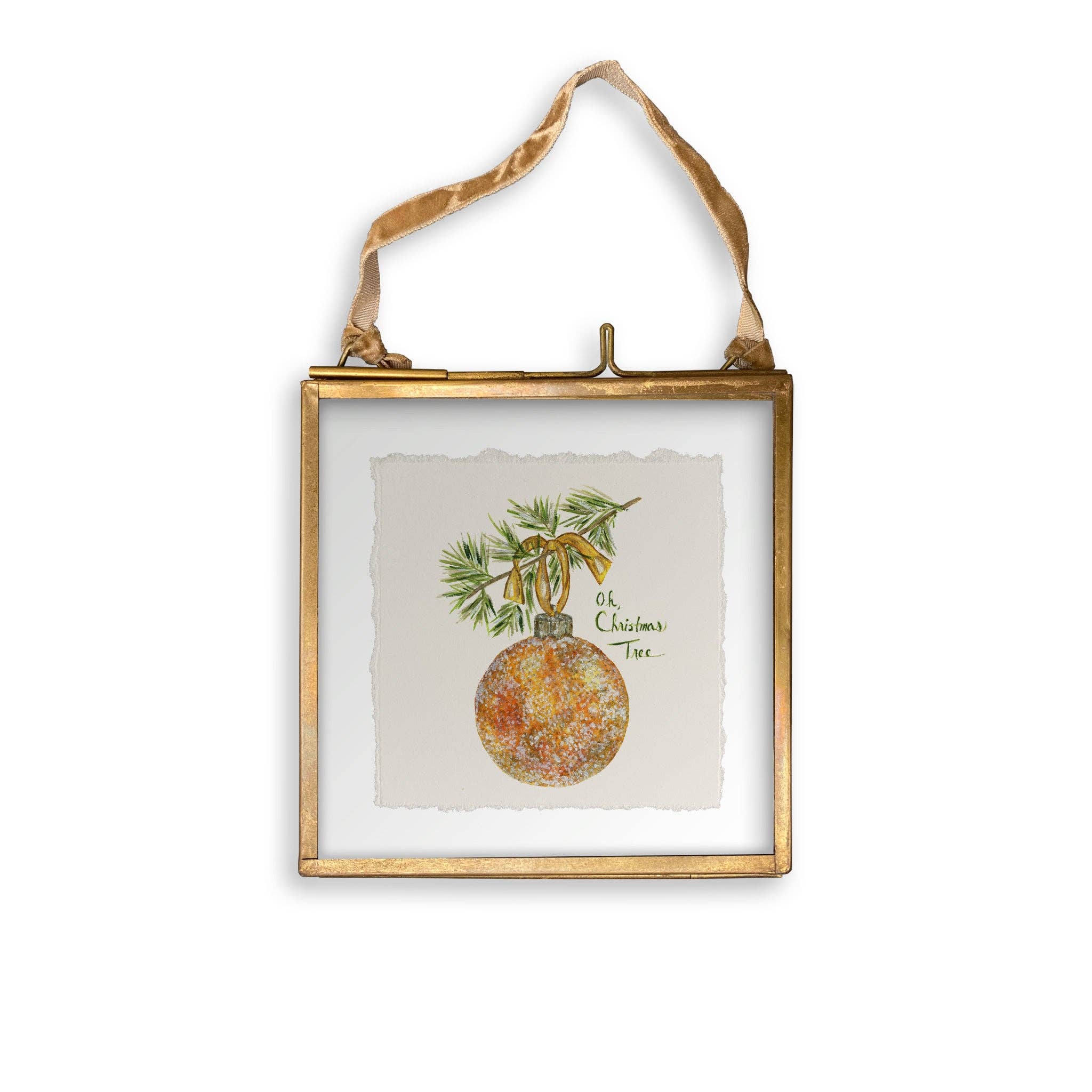 French Graffiti – wholesale Tea towel – Gold Glitter Ornament12