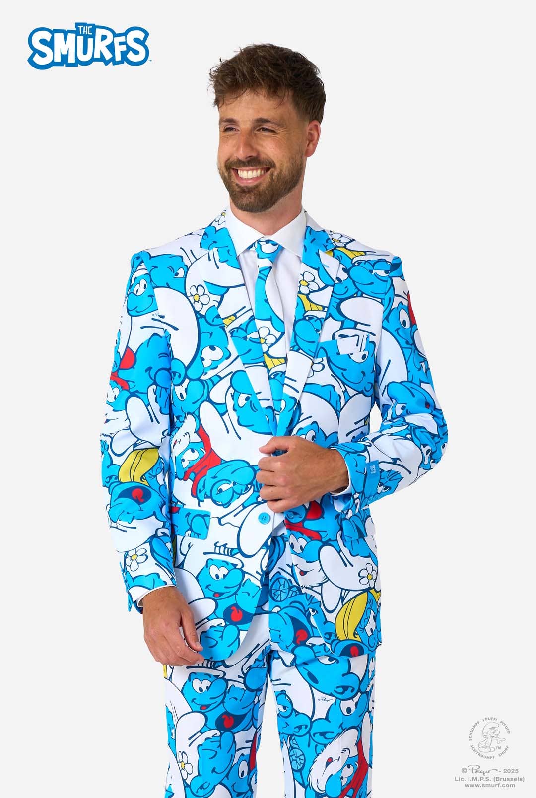 Oppo Merchandise Group USA Inc. - Wholesale Suit Set - Men's - The Smurfs0