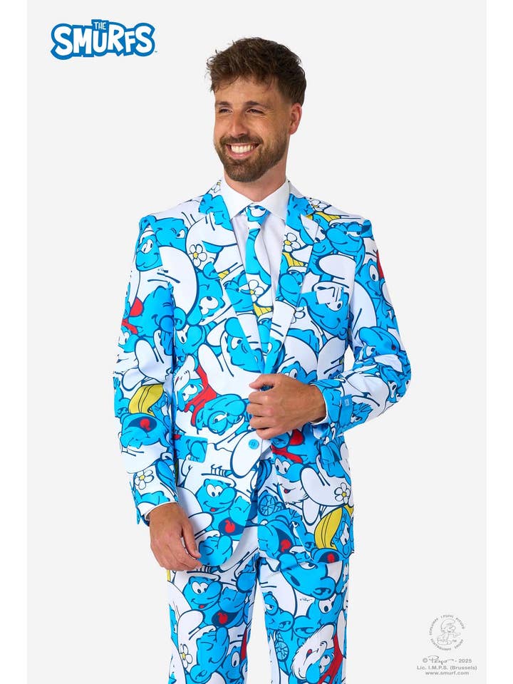 Oppo Merchandise Group USA Inc. - Wholesale Suit Set - Men's - The Smurfs