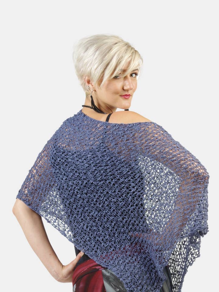 Hands To Hearts - Wholesale Knit Top - Women's - Soul Warmer Crocheted Sleeveless39