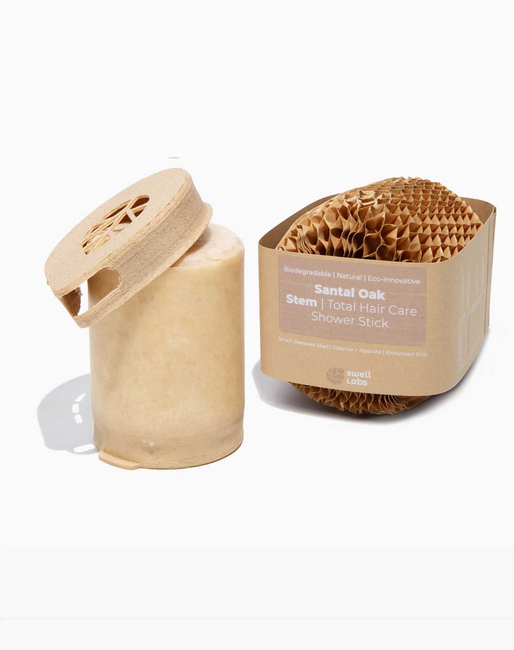 Swell Labs (Stem Total Hair Care) - Wholesale Shampoo Puck/Solid Shampoo - Mini Variety Travel Pack (4 Scents - 14/Washes each)8